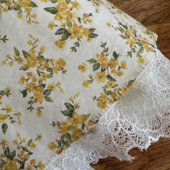 House Of CB London Rosalee White Vintage Floral Print Cotton Bustier Dress XS - Picture 13 of 16